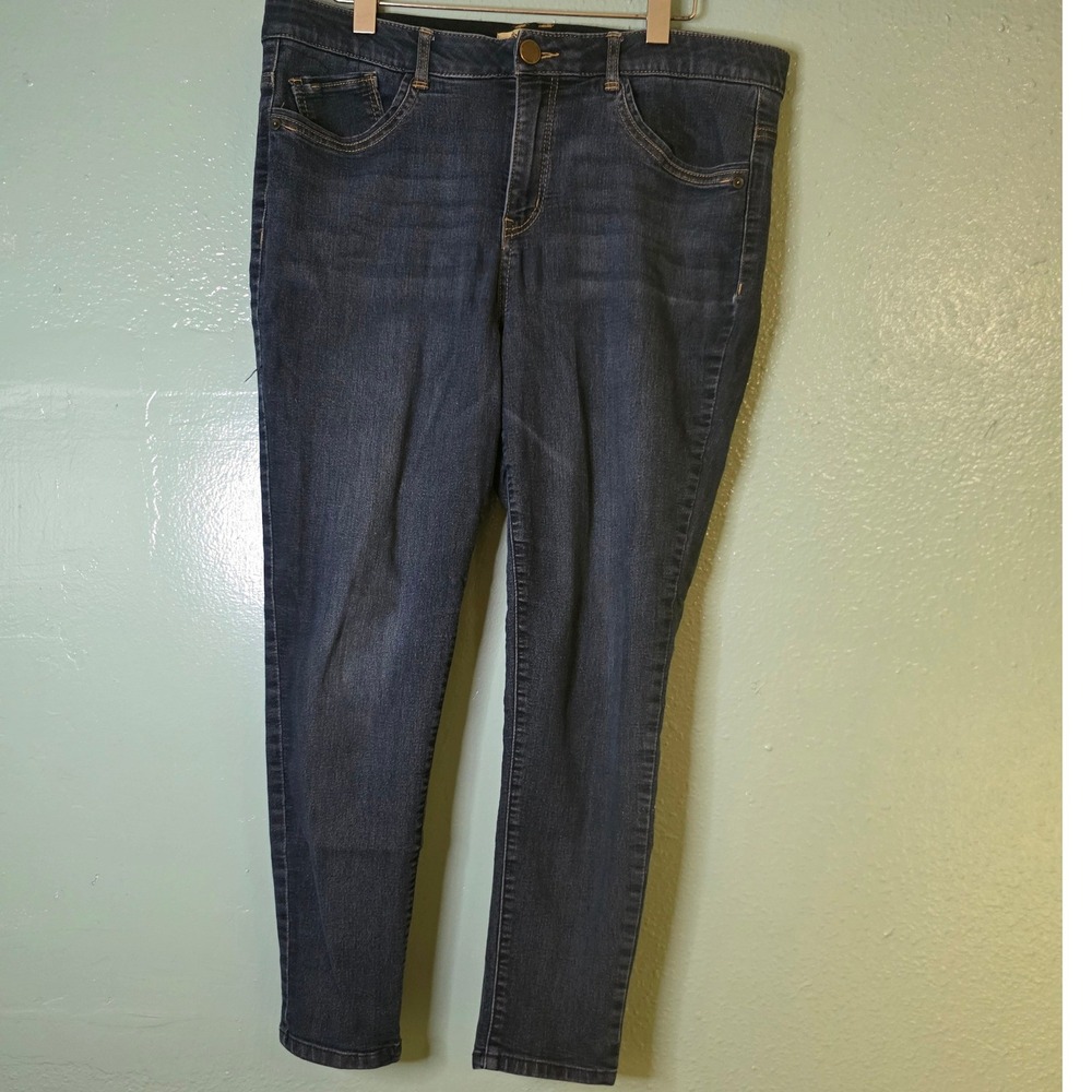 Democracy Ab Technology Jeans Dark Wash Slim Fit Size 36W x 27L